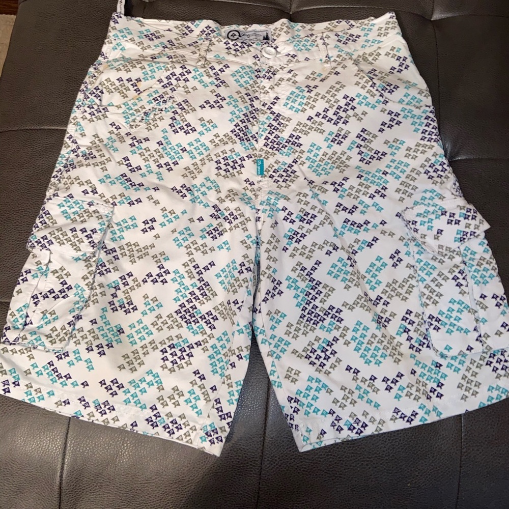 LRG print cargo shorts